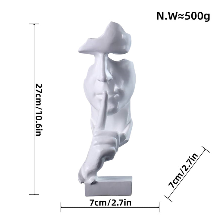Artful figure with shield motif Kalsten