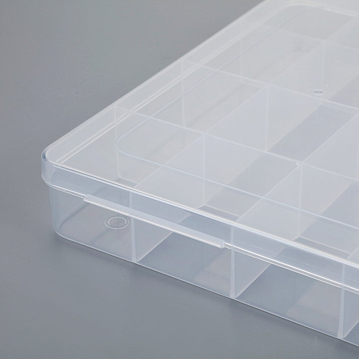 Multi-Divided Clear Craft Storage Organizer Kalsten