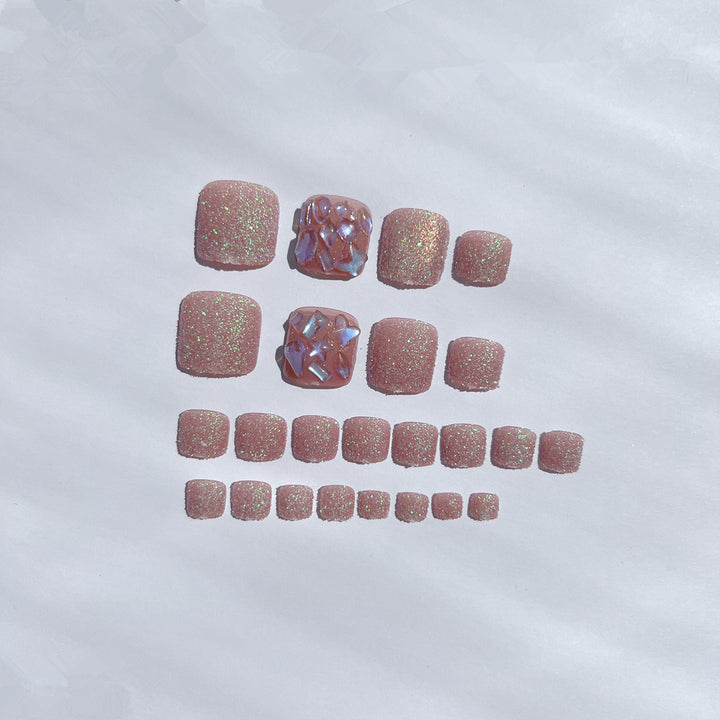 Artful house shoe nail art Kalsten