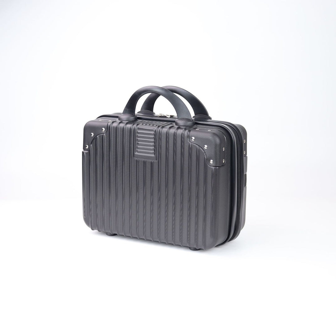 Hard-shell carry-on suitcase with secure lock and innovative design Kalsten