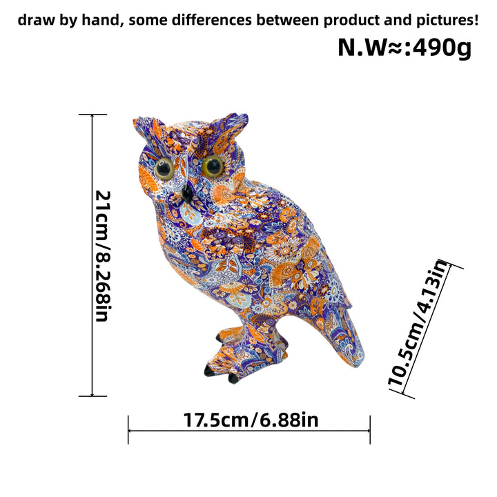 Artistic Owl Decorative Figure Kalsten