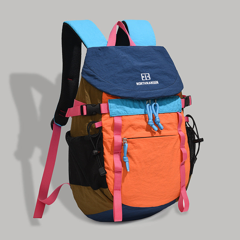 Colorful Multi-Pocket Hiking Backpack Kalsten