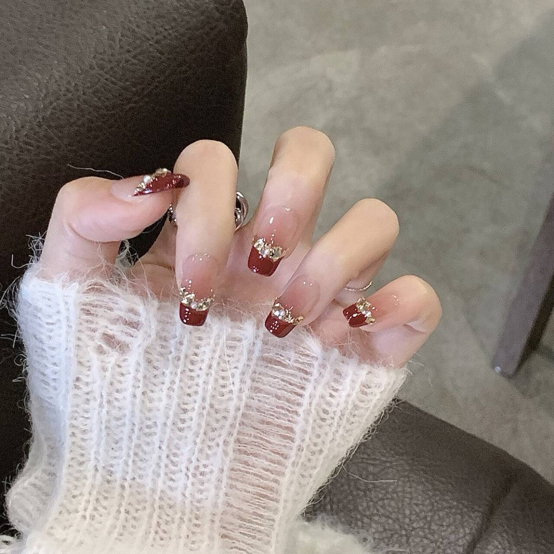 Premium Glamorous Press-On Nail Extensions Kalsten