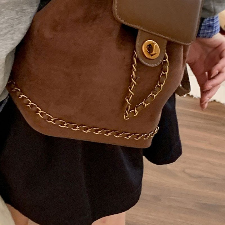 Premium Suede Backpack Kalsten