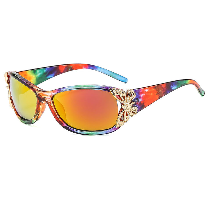 Fashion-Forward Butterfly-Embellished Sunglasses Kalsten