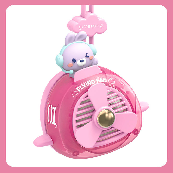 Unisex Portable Mini Fan with Cute Animal Design Kalsten