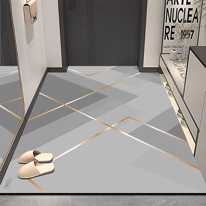 Modern Geometric Entryway Mat