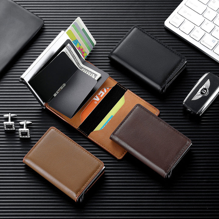 Premium Leather Business Card Holder Kalsten