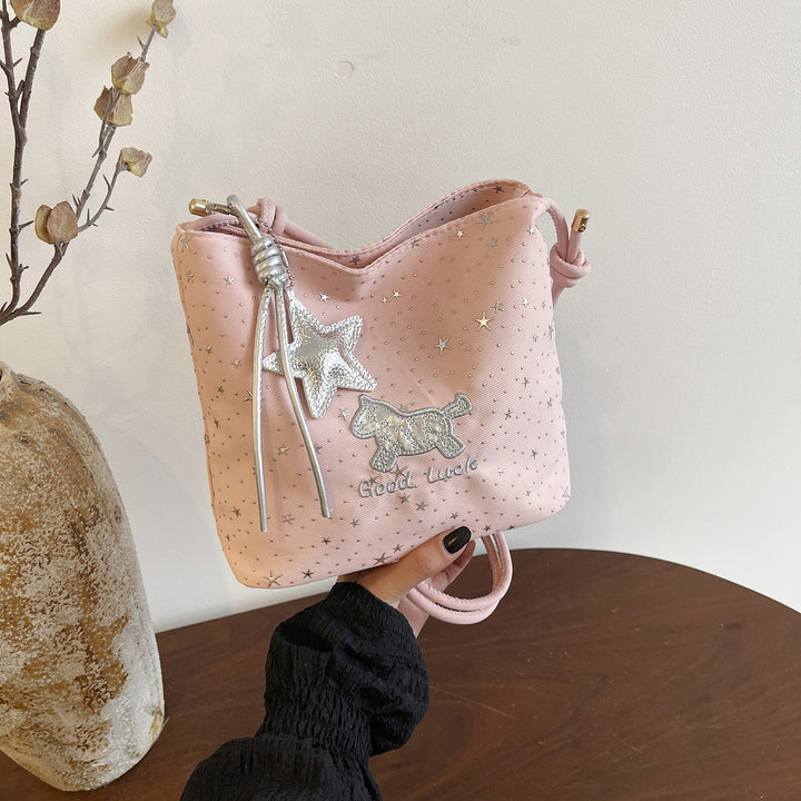 WoCasual Star-Print Crossbody Bag Kalsten