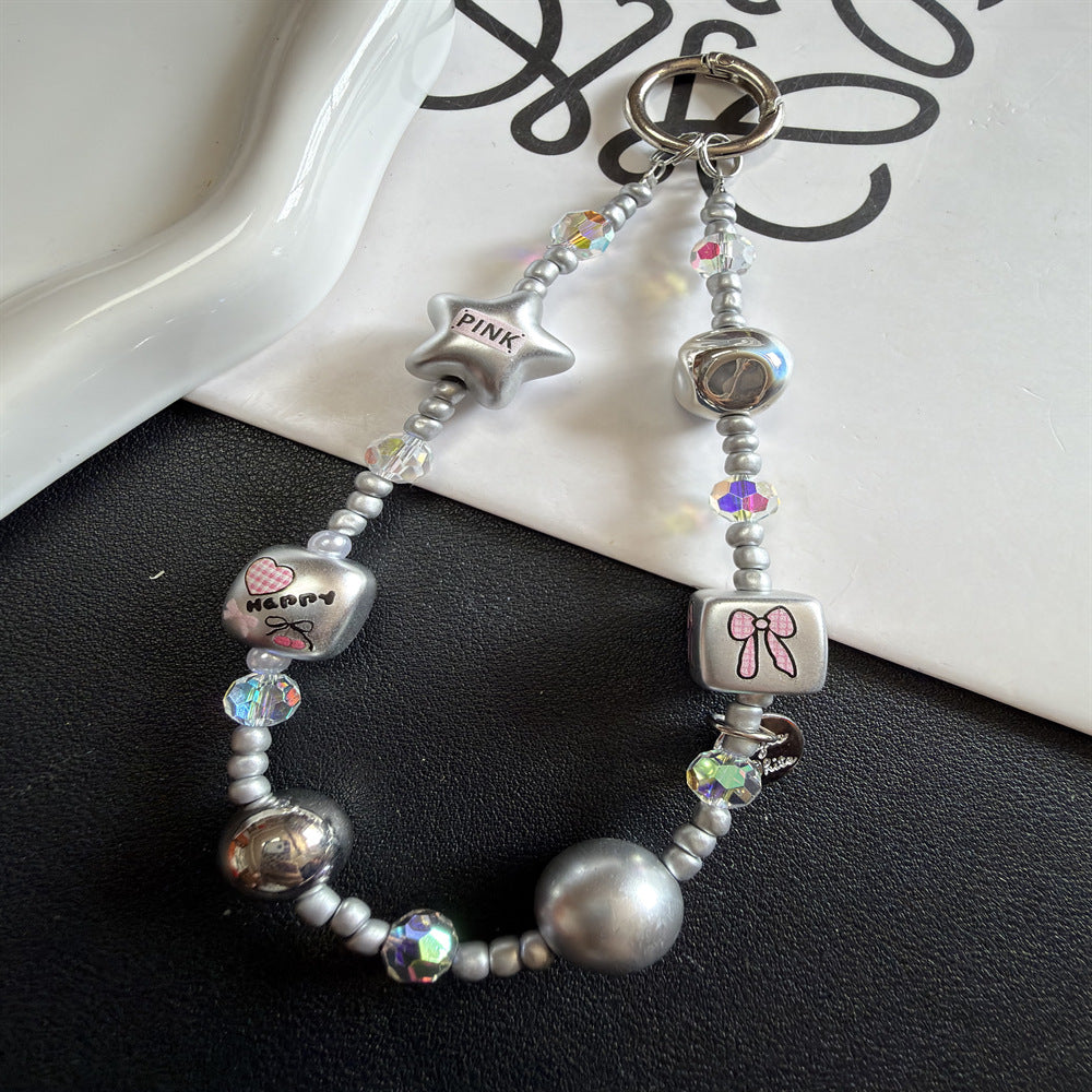 Decorative Beaded Charm Keychain Kalsten 1790135619