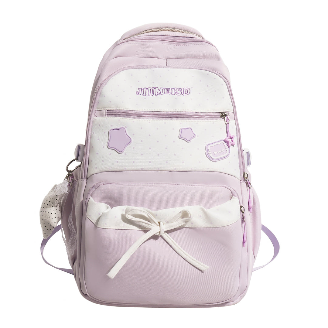 Charming Decorative Star-Embellished Backpack Kalsten
