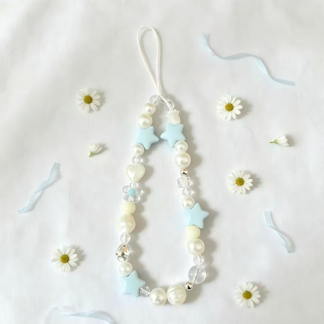 Decorative Star and Pearl Phone Charm Kalsten