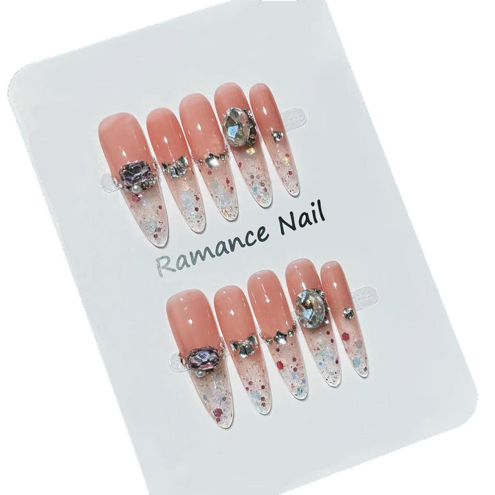Elegant Press-On Nail Set Kalsten