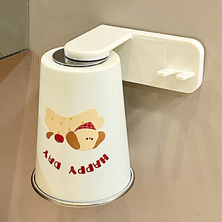 Stainless Steel Drinking Cup with Cheerful Dog Design Kalsten