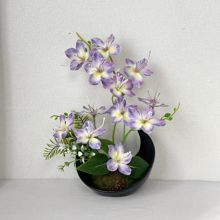 Lifelike Floral Arrangement for Indoor Display