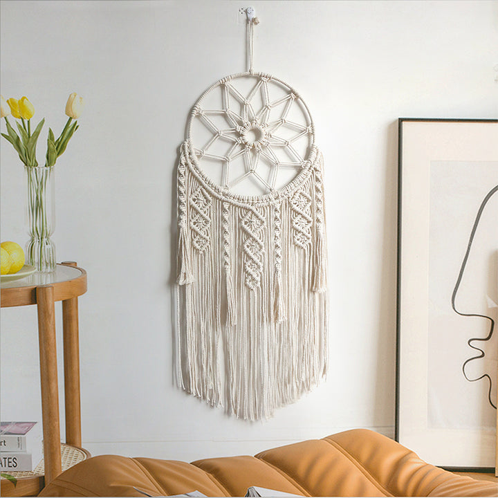 Macrame Wall Decoration with Elegant Appeal