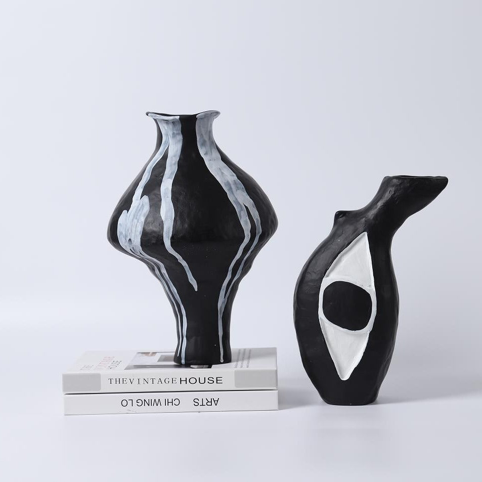 Artistic Abstract Ceramic Vase