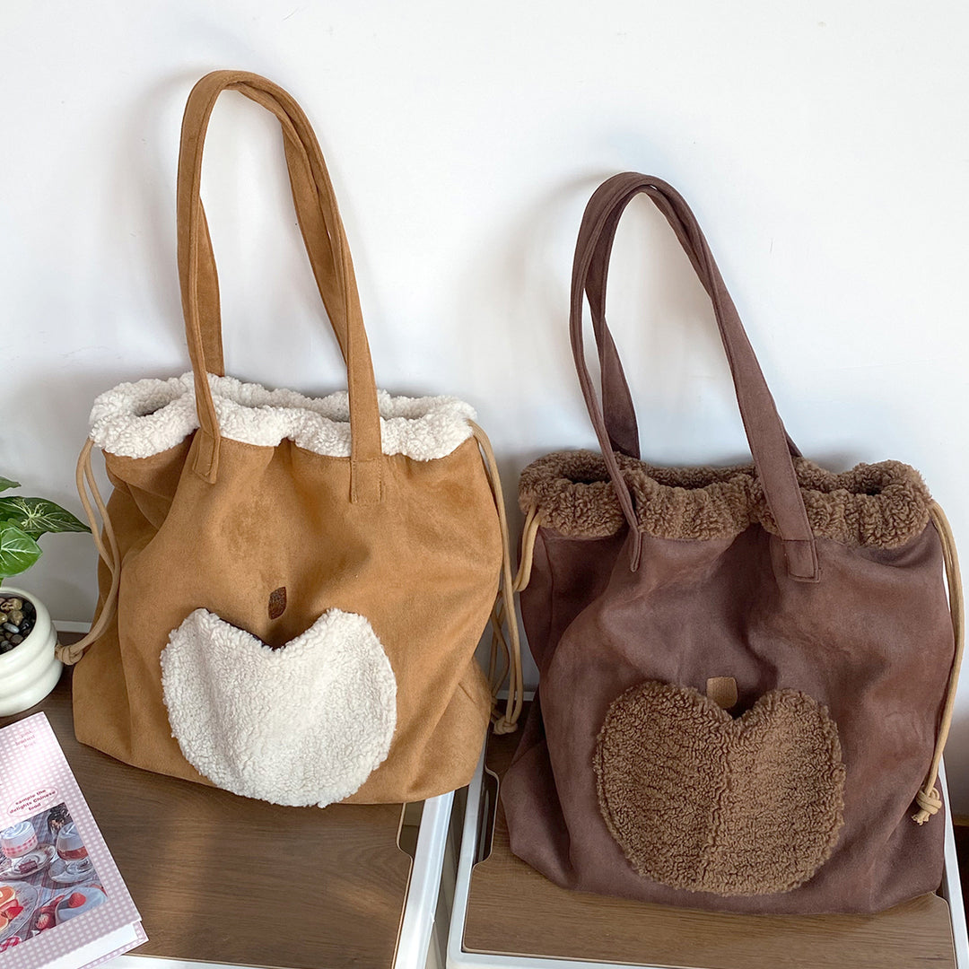 Cozy Plush Tote Bag