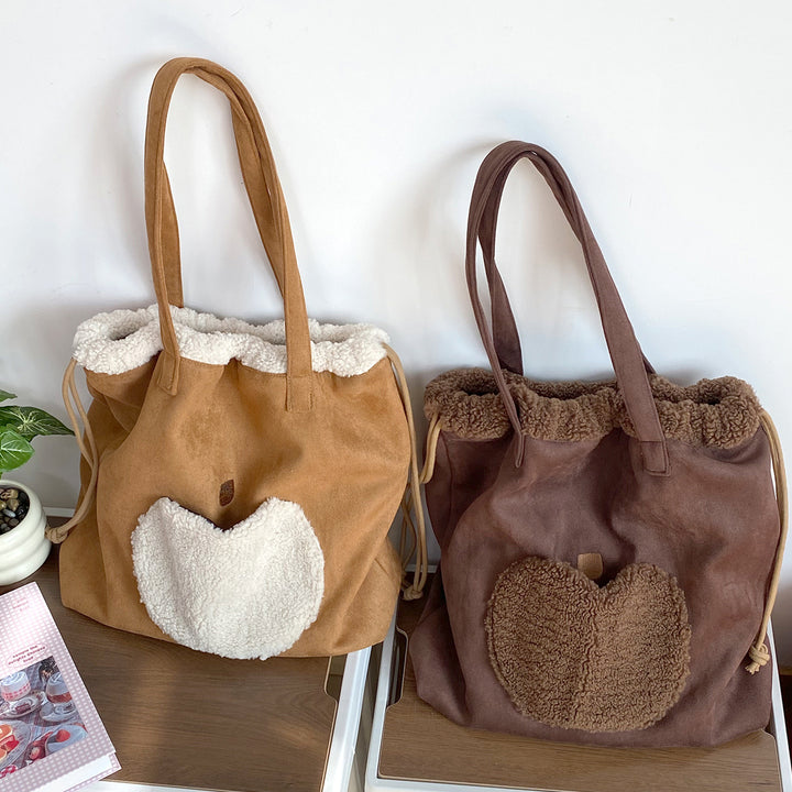 Cozy Plush Tote Bag