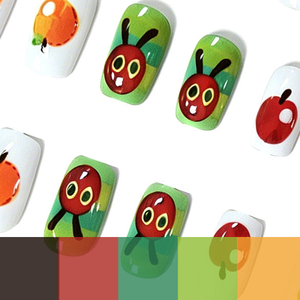 Fruit-Themed Nail Art Board Kalsten