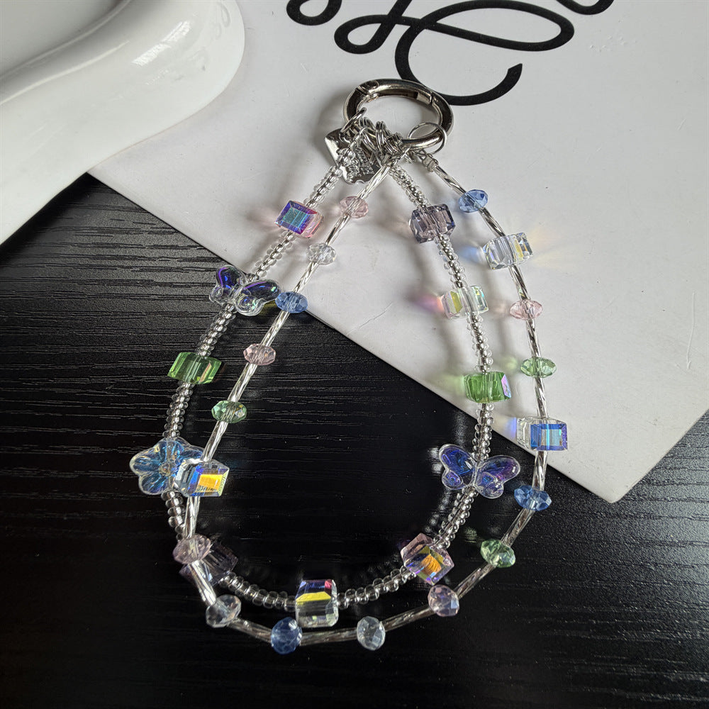 Playful Beaded Charm Keychain Kalsten