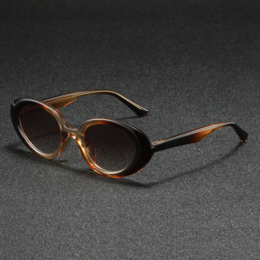 Ladies fashionable sunglasses in elegant, oval design Kalsten