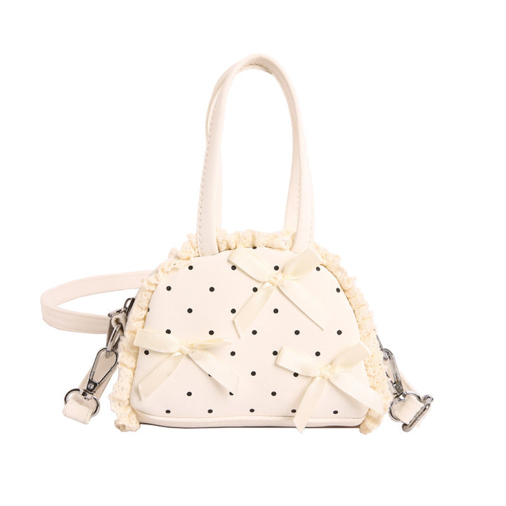 WoCharming Bow-Embellished Everyday Handbag Kalsten