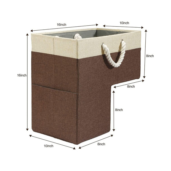 Multifunctional storage basket with handles Kalsten