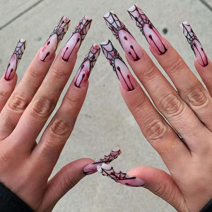 Gothic Halloween Press-On Nail Art Set Kalsten