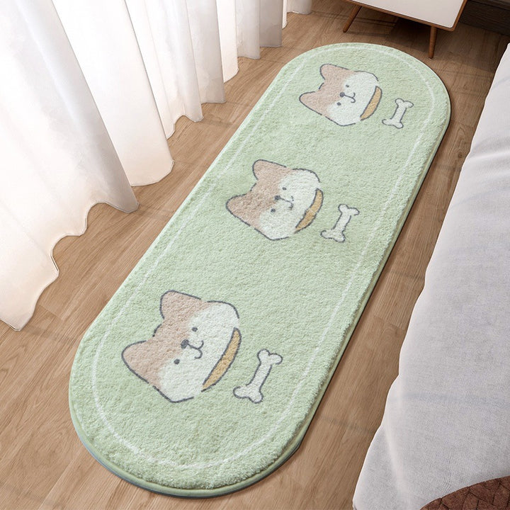Soft Plush Bunny Themed Area Rug
