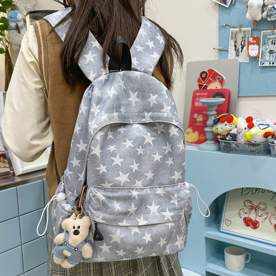 Casual Star-Print Backpack Kalsten 1791205441