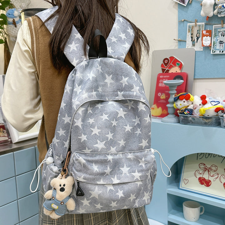 Casual Star-Print Backpack Kalsten 1791205441