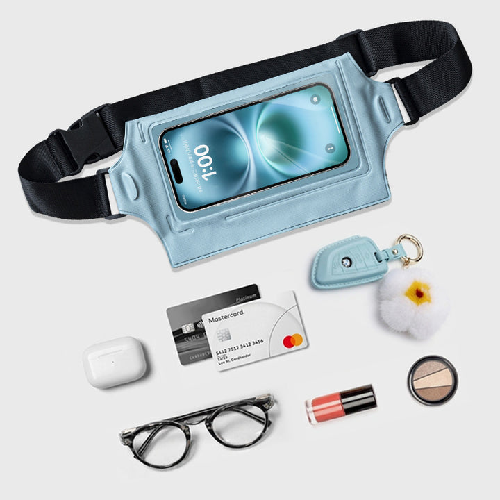Running belt bag with waterproof phone holder Kalsten