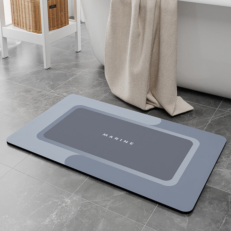 Contemporary Non-Slip Bath Mat