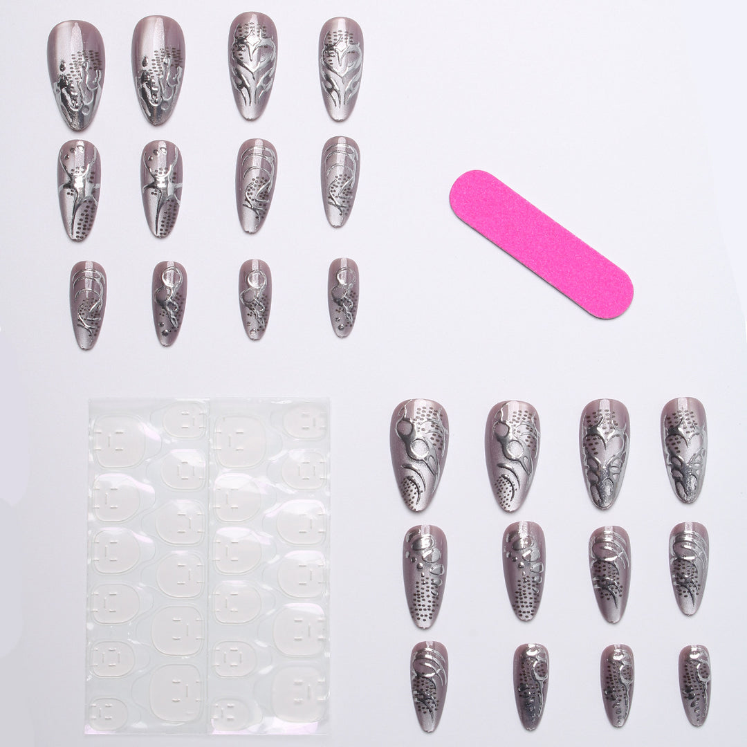 Artful Nail Tips with Modern Design Kalsten