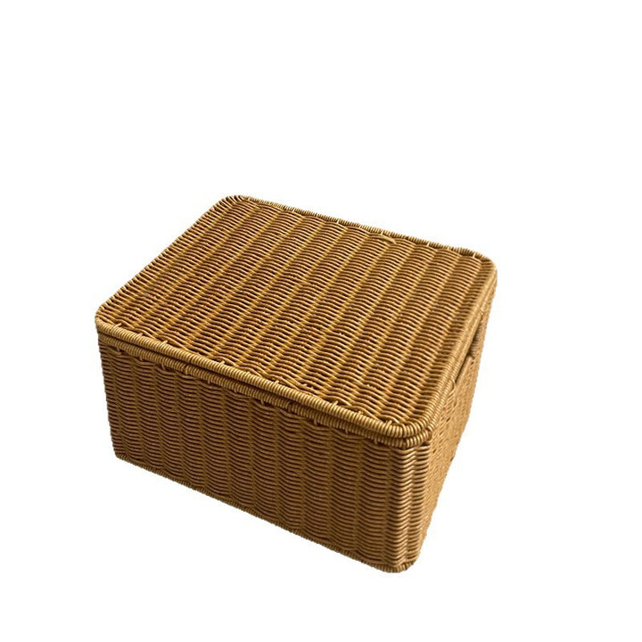 Handwoven Rectangular Storage Basket Kalsten
