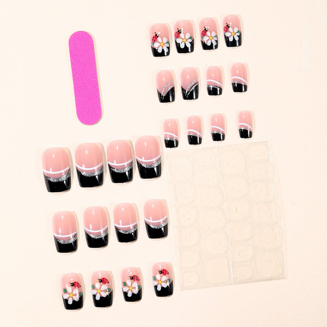 Decorative Floral Nail Art Extensions Kalsten 1789713286
