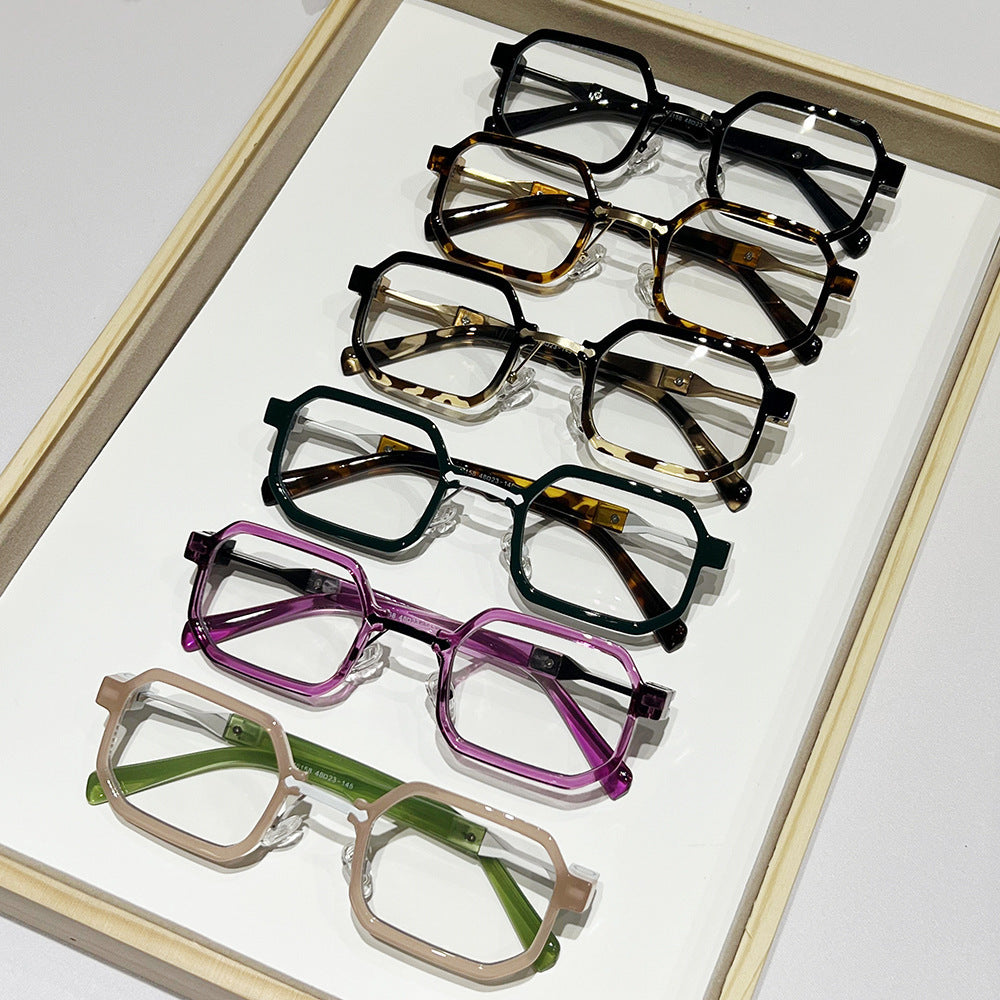 Modern Geometric Rectangle Sunglasses Kalsten