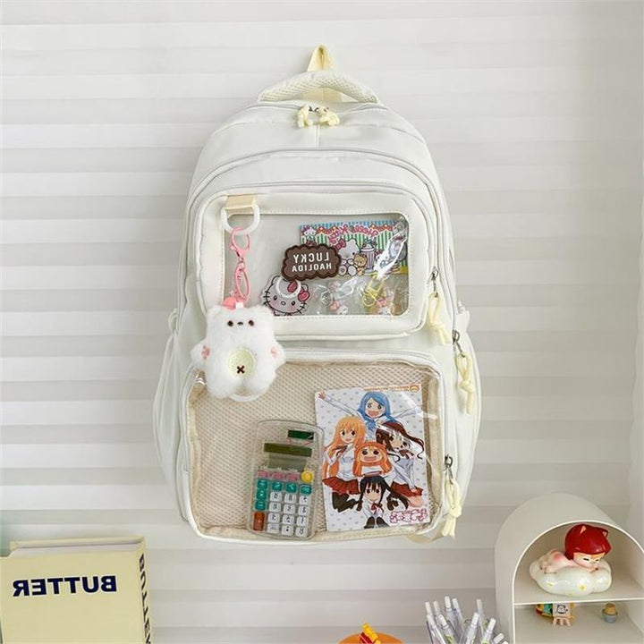 Multifunctional Clear Window Backpack