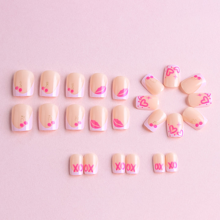 Artistic Abstract Press-On Nails Kalsten