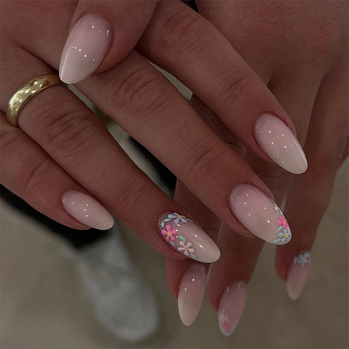 Floral Decorative Press-On Nail Set Kalsten 1788496020