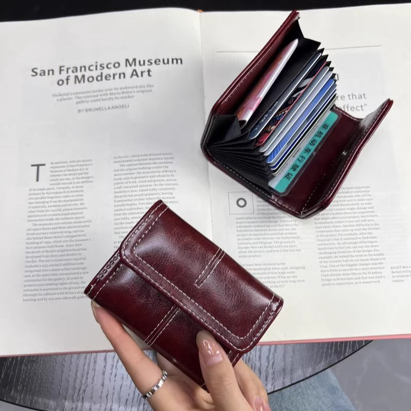 Multi-Compartment RFID-Blocking Card Holder