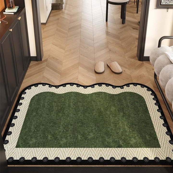Decorative Herringbone Entrance Mat