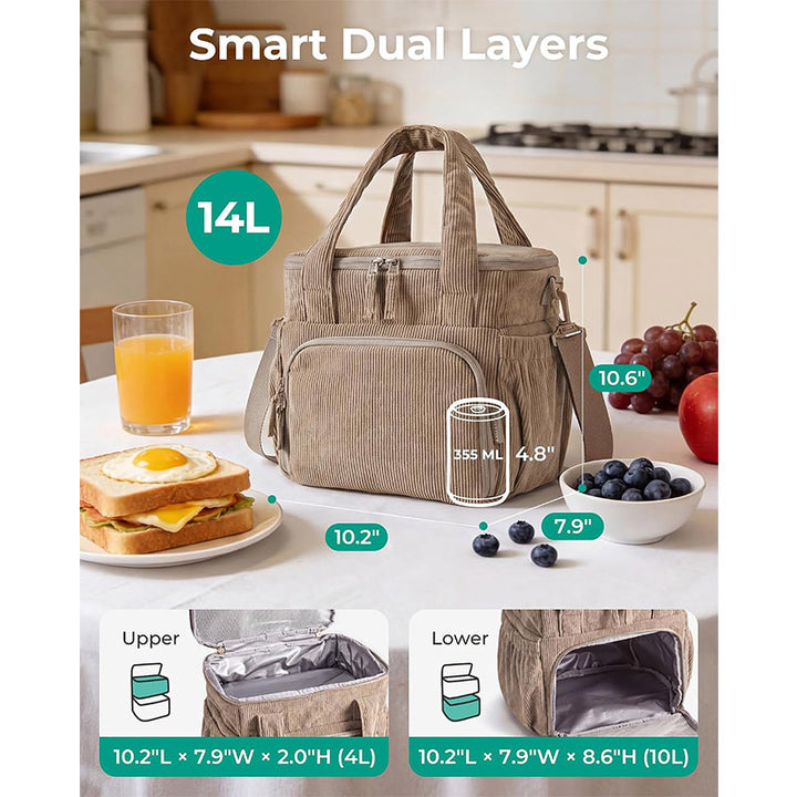 Insulated Multi-Purpose Lunch Carrier Kalsten