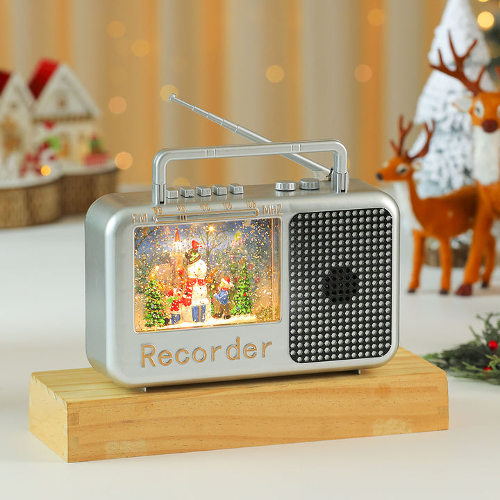 Decorative Musical Snow Globe Radio Kalsten