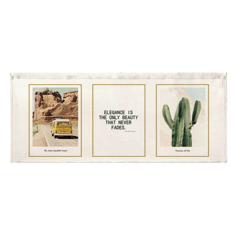 Printed Succulent Watercolor Runner Rug Mat for Kitchen and Entry