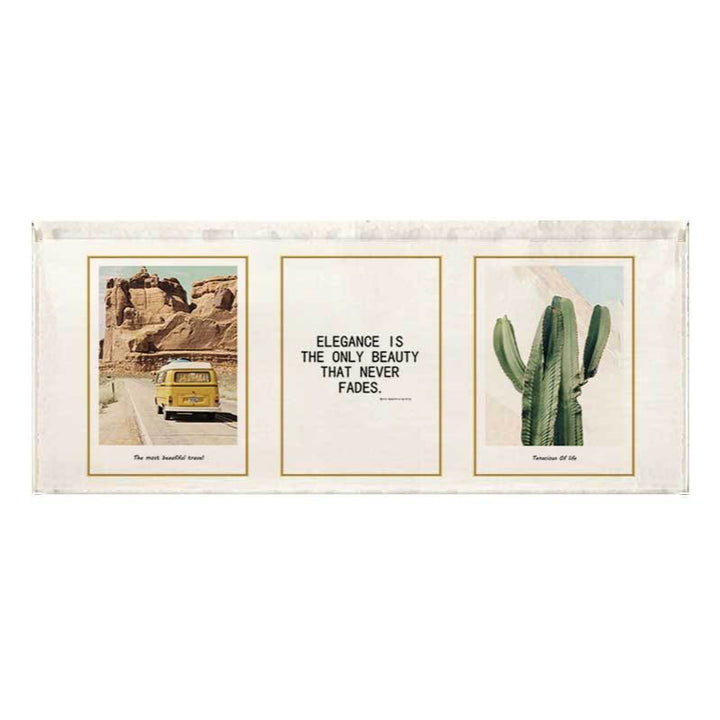 Printed Succulent Watercolor Runner Rug Mat for Kitchen and Entry