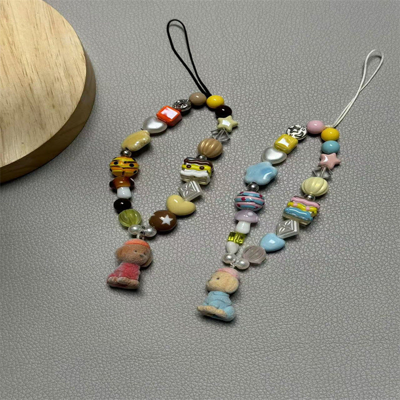 Decorative Beaded Charm Phone Strap Kalsten 1790135619