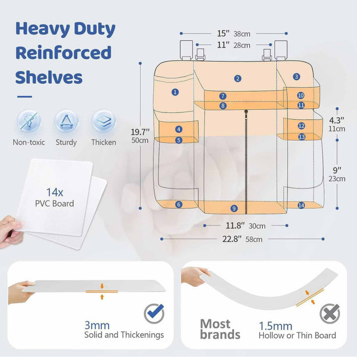 Multi-functional storage bag for baby accessories Kalsten