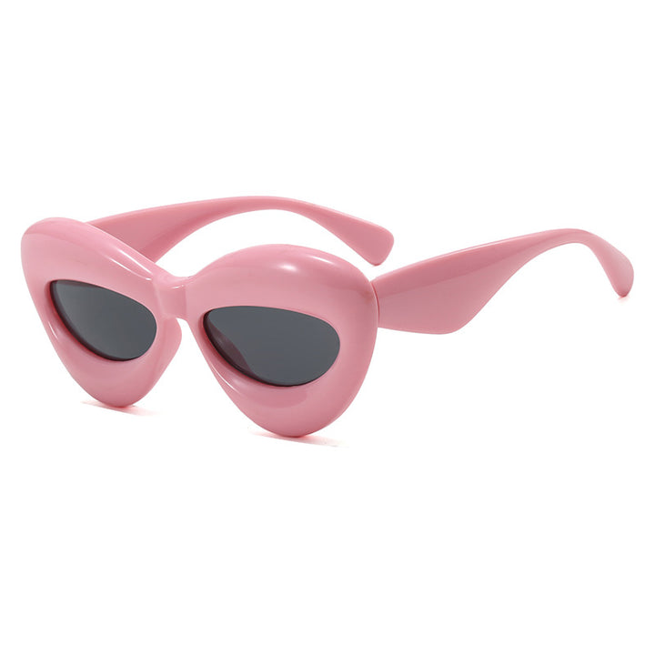Ladies Cat-Eye Sunglasses with Innovative Plastic Frame Kalsten
